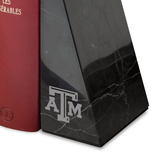 Texas A&amp;M University Marble Bookends by M.LaHart Shot #2