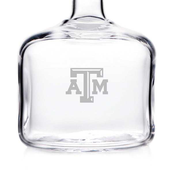 Texas A&M Whiskey Decanter and Glasses by Simon Pearce Shot #3