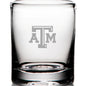Texas A&M Whiskey Glasses by Simon Pearce Shot #2