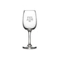 Texas A&M White Wine Glasses by Simon Pearce Shot #1