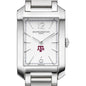 Texas A&M Women's Baume et Mercier 35X22mm Hampton Watch with Silver Dial & Bracelet Shot #1