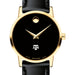 Texas A&M Women's Movado Gold Museum Classic Leather