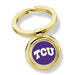 Texas Christian University Enamel Key Ring