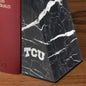 Texas Christian University Marble Bookends by M.LaHart Shot #4