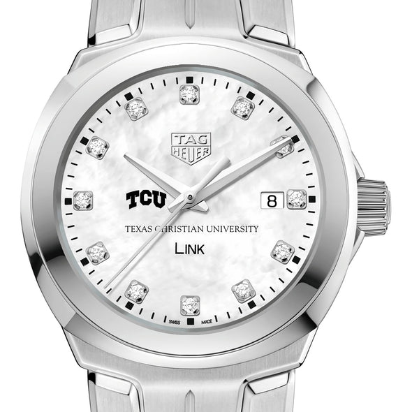 Texas Christian University TAG Heuer Diamond Dial LINK for Women Shot #1