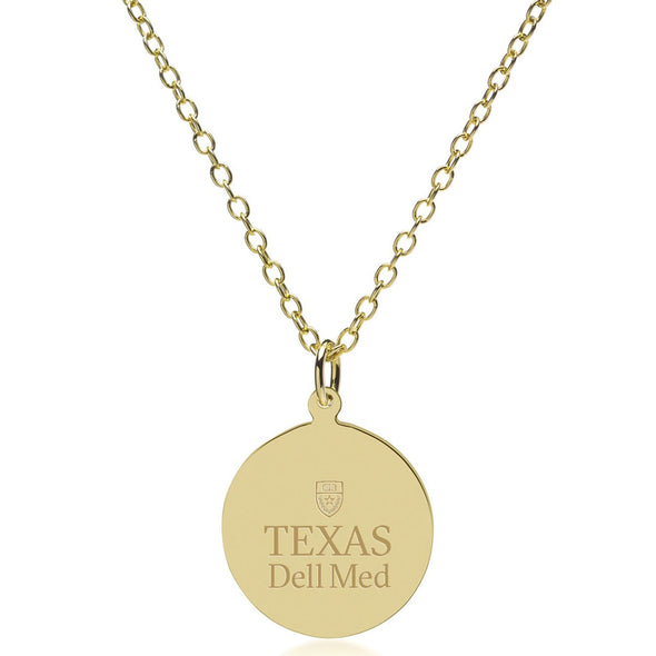 Texas Dell Med 18K Gold Pendant & Chain Shot #2