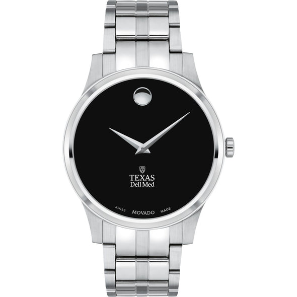 Texas Dell Med Men's Movado Collection Stainless Steel Watch with Black Dial Shot #2