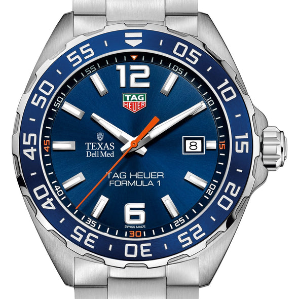 Texas Dell Med Men's TAG Heuer Formula 1 with Blue Dial & Bezel Shot #1