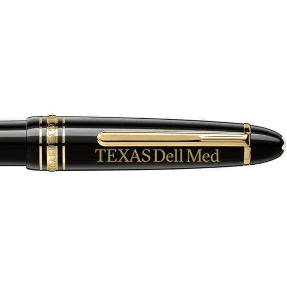 Texas Dell Med Montblanc Meisterstück Midsize Ballpoint Pen in Gold Shot #2