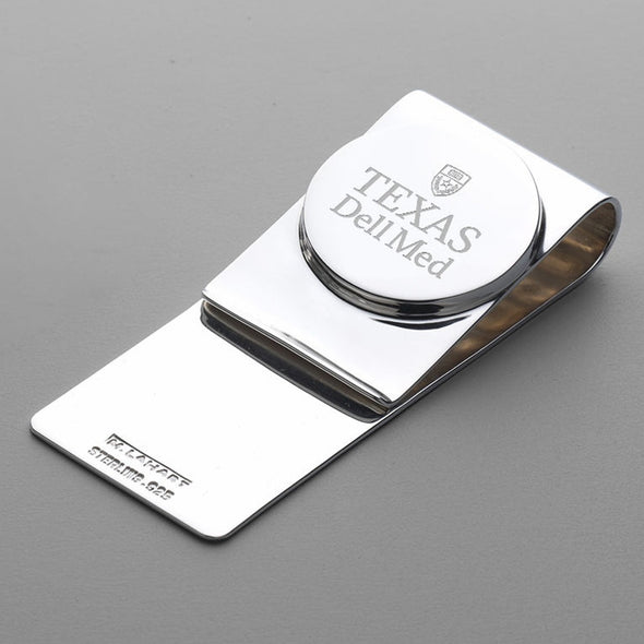 Texas Dell Med Sterling Silver Money Clip Shot #1
