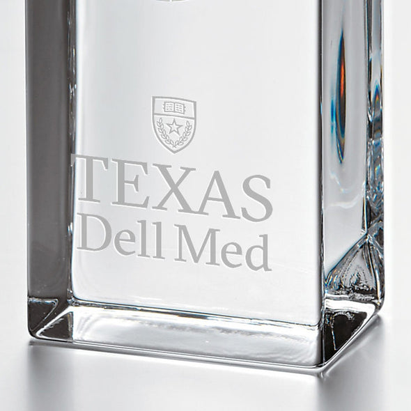 Texas Dell Med Tall Glass Desk Clock by Simon Pearce Shot #2