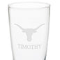 Texas Longhorns 20oz Pilsner Glasses - Set of 2 Shot #3
