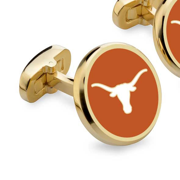 Texas Longhorns Enamel Cufflinks Shot #2