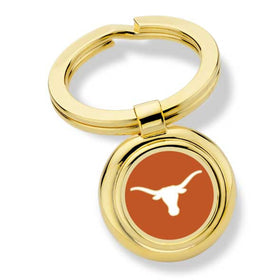 Texas Longhorns Enamel Key Ring Shot #1