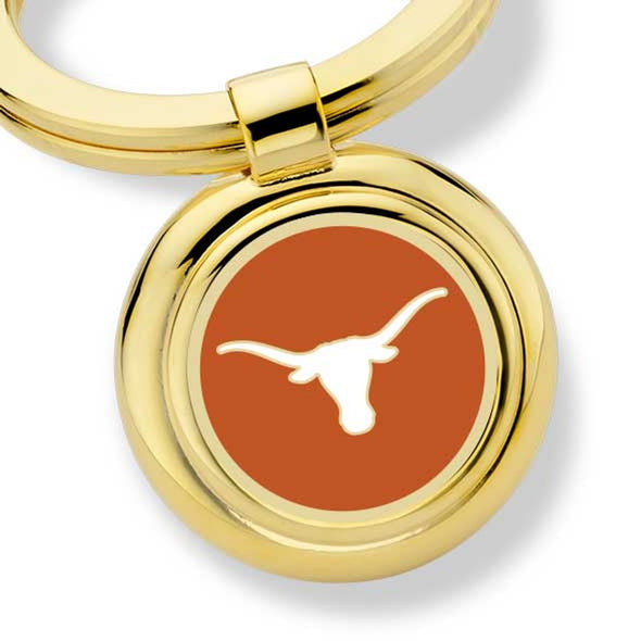 Texas Longhorns Enamel Key Ring Shot #2