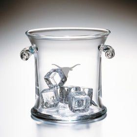 Texas Longhorns Glass Ice Bucket by Simon Pearce Shot #1