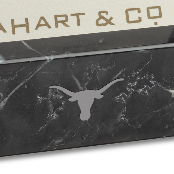 Texas Longhorns Marble Business Card Holder Shot #2