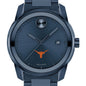 Texas Longhorns Men's Movado BOLD Blue Ion with Date Window Shot #1