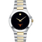 Texas Longhorns Men's Movado Collection Two-Tone Watch with Black Dial Shot #2