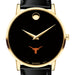 Texas Longhorns Men's Movado Gold Museum Classic Leather