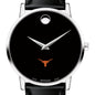 Texas Longhorns Men's Movado Museum with Leather Strap Shot #1