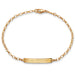 Texas Longhorns Monica Rich Kosann Petite Poesy Bracelet in Gold