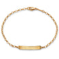 Texas Longhorns Monica Rich Kosann Petite Poesy Bracelet in Gold Shot #1