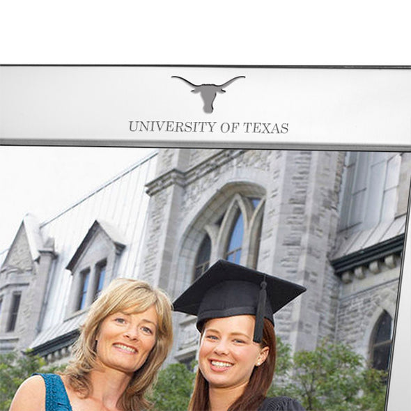 Texas Longhorns Polished Pewter 8x10 Picture Frame Shot #2