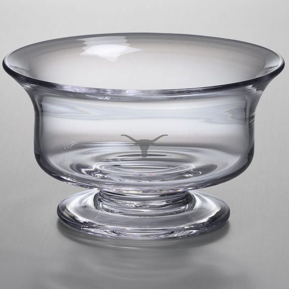 Texas Longhorns Simon Pearce Glass Revere Bowl Med Shot #1