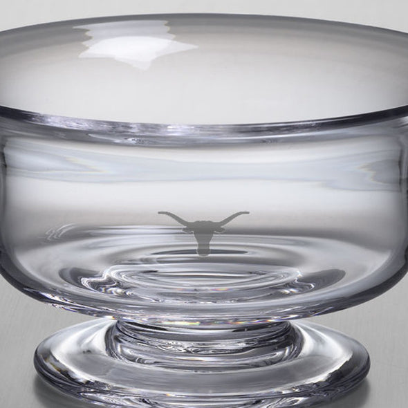 Texas Longhorns Simon Pearce Glass Revere Bowl Med Shot #2