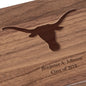 Texas Longhorns Solid Walnut Desk Box Shot #3