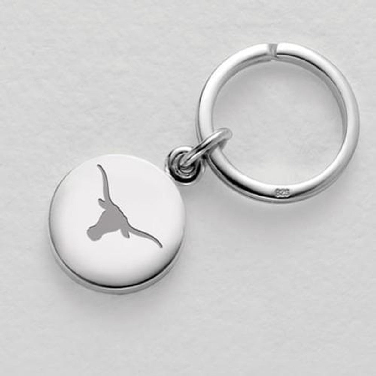 University of Texas at Austin Sterling Silver Insignia Key Ring | M ...