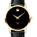 Texas Longhorns Women's Movado Gold Museum Classic Leather