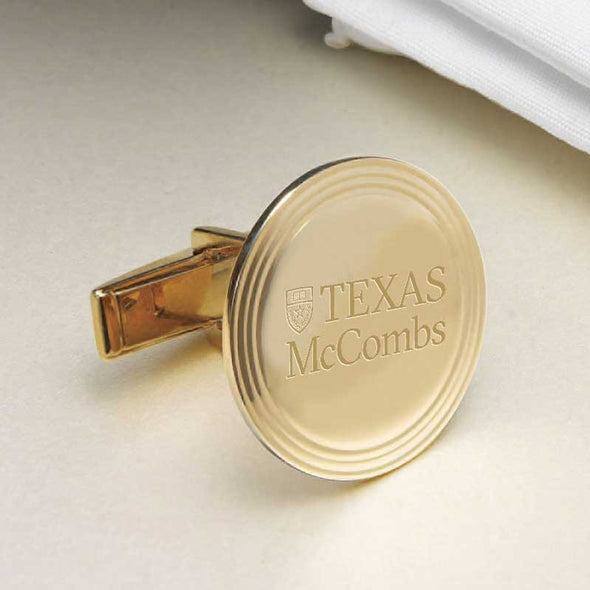 Texas McCombs 14K Gold Cufflinks Shot #2
