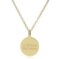 Texas McCombs 18K Gold Pendant & Chain Shot #2