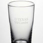 Texas McCombs Ascutney Pint Glass by Simon Pearce Shot #2