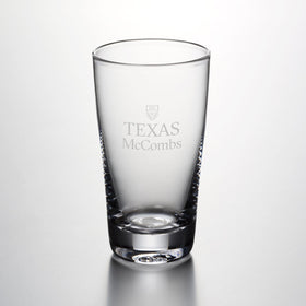 Texas McCombs Ascutney Pint Glass by Simon Pearce Shot #1