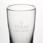 Texas McCombs Ascutney Pint Glass by Simon Pearce Shot #2