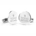 Texas McCombs Cufflinks in Sterling Silver