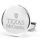 Texas McCombs Cufflinks in Sterling Silver Shot #2