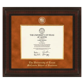 Texas McCombs Diploma Frame - Excelsior Shot #1