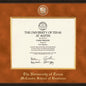 Texas McCombs Diploma Frame - Excelsior Shot #2