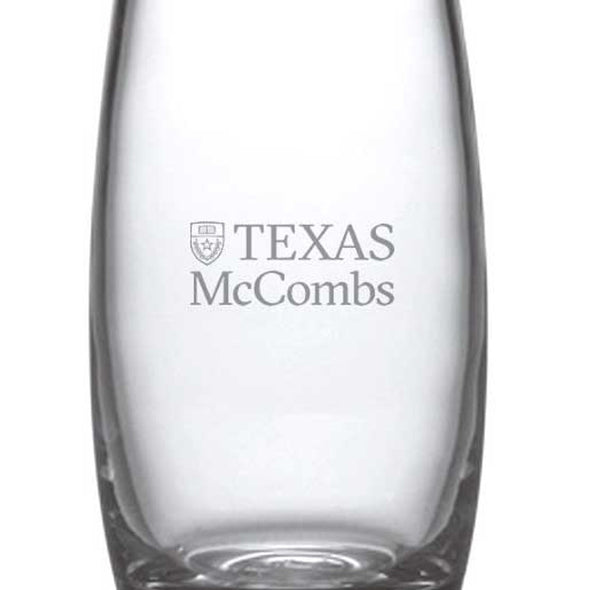 Texas McCombs Glass Addison Vase by Simon Pearce Shot #2