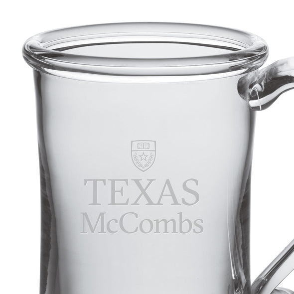 Texas McCombs Glass Tankard by Simon Pearce Shot #2