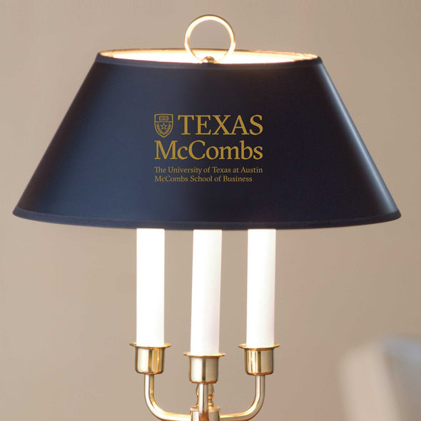 Texas McCombs Lamp in Brass &amp; Marble Shot #2
