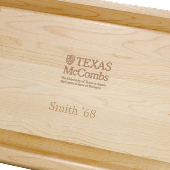 Texas McCombs Maple Cutting Board Shot #2