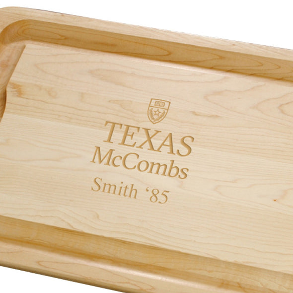 Texas McCombs Maple Cutting Board Shot #2