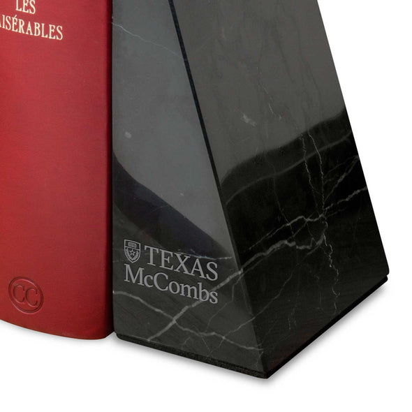 Texas McCombs Marble Bookends by M.LaHart Shot #2