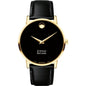 Texas McCombs Men's Movado Gold Museum Classic Leather Shot #2