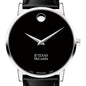 Texas McCombs Men's Movado Museum with Leather Strap Shot #1